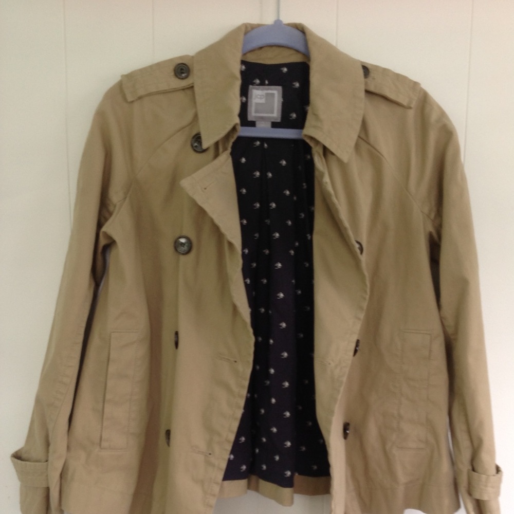 Nice double breasted jacket in khaki